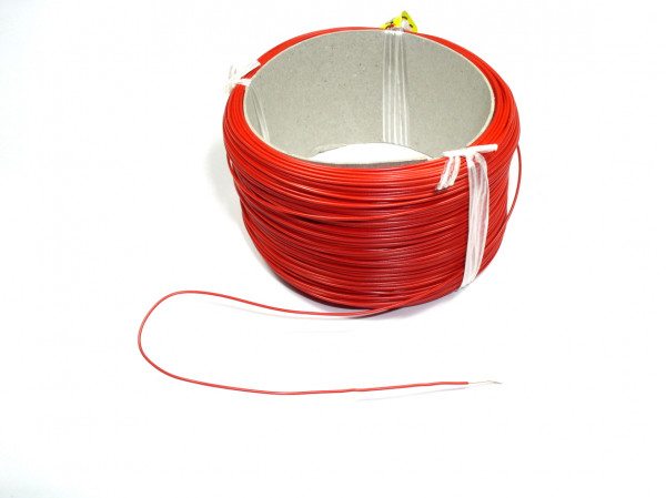 PVC Kupferdraht Schaltdraht isoliert Ø 0,5 mm 100 m Ring Farbe nach Auswahl