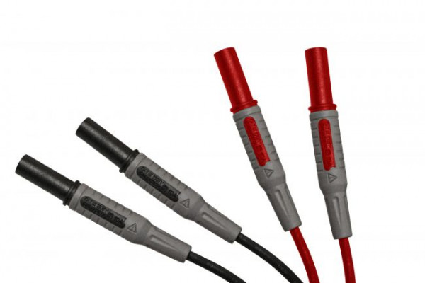 Sicherheits Verbindungsleitung 4mm für Digital-Multimeter rot und schwarz, 7020